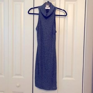 NWT Topshop Navy Bodycon Dress size 6